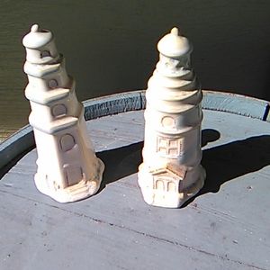 Light House salt and pepper shakers set